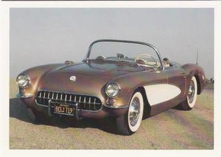 #14 1956 Corvette Roadster - 1991 Panini Dream Cars