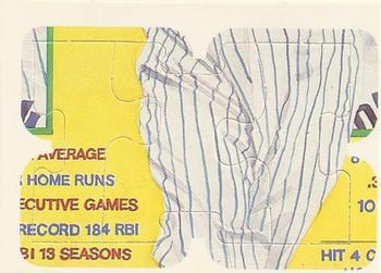 #40-42 Lou Gehrig - New York Yankees - 1985 Donruss - Lou Gehrig Puzzle Baseball