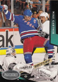 #400 Mike Gartner - New York Rangers - 1993-94 Parkhurst Hockey