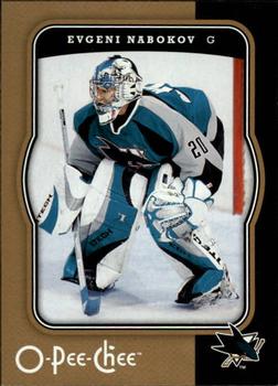 #400 Evgeni Nabokov - San Jose Sharks - 2007-08 O-Pee-Chee Hockey