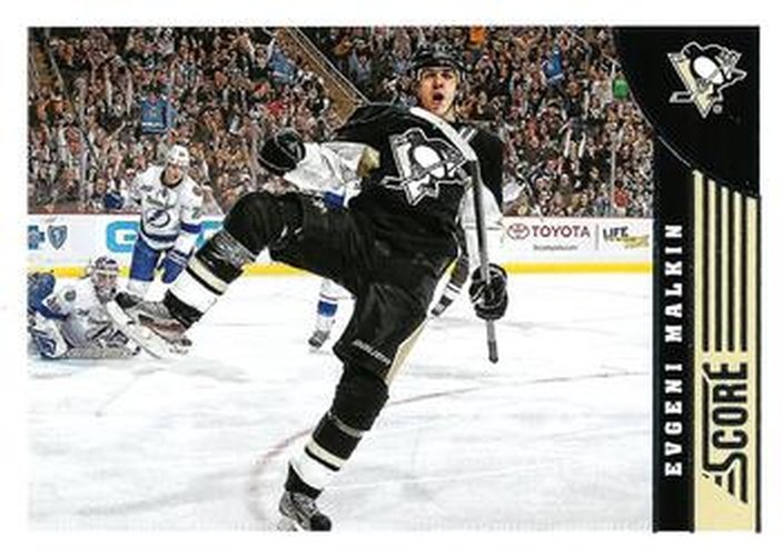 #400 Evgeni Malkin - Pittsburgh Penguins - 2013-14 Score Hockey