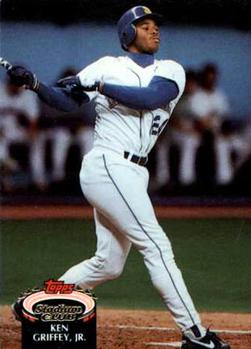 #400 Ken Griffey, Jr. - Seattle Mariners - 1992 Stadium Club Baseball