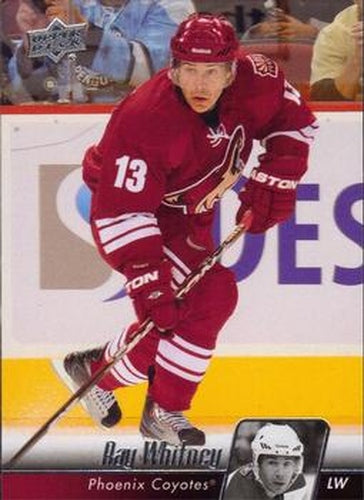 #400 Ray Whitney - Phoenix Coyotes - 2010-11 Upper Deck Hockey
