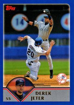 #400 Derek Jeter - New York Yankees - 2003 Topps Baseball