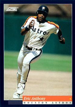 #400 Eric Anthony - Houston Astros -1994 Score Baseball