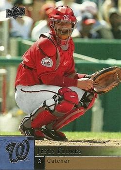 #400 Jesus Flores - Washington Nationals - 2009 Upper Deck Baseball