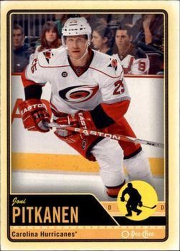 #400 Joni Pitkanen - Carolina Hurricanes - 2012-13 O-Pee-Chee Hockey