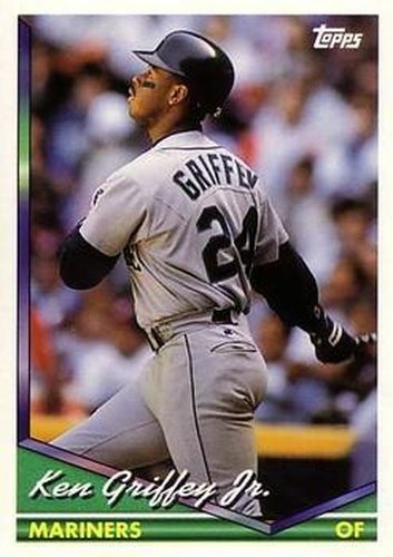#400 Ken Griffey Jr. - Seattle Mariners - 1994 Topps Baseball