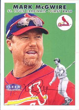 #400 Mark McGwire - St. Louis Cardinals - 2000 Fleer Tradition Baseball
