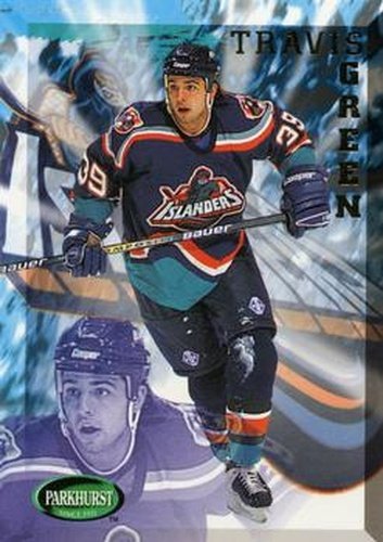 #400 Travis Green - New York Islanders - 1995-96 Parkhurst International Hockey