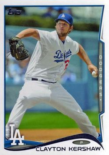 #400a Clayton Kershaw - Los Angeles Dodgers - 2014 Topps Baseball