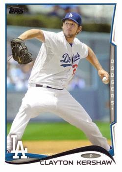 #400d Clayton Kershaw - Los Angeles Dodgers - 2014 Topps Baseball