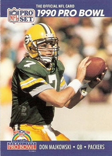 #401 Don Majkowski - Green Bay Packers - 1990 Pro Set Football