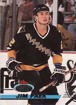 #401 Jim Paek - Pittsburgh Penguins - 1993-94 Stadium Club Hockey