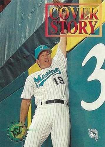 #401 Jeff Conine - Florida Marlins - 1995 Stadium Club Baseball