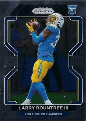 #401 Larry Rountree III - Los Angeles Chargers - 2021 Panini Prizm Football