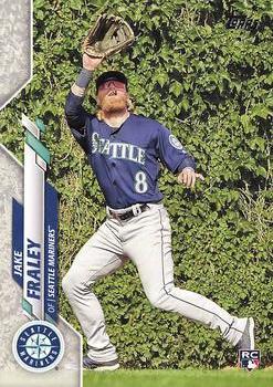 #401 Jake Fraley - Seattle Mariners - 2020 Topps Baseball
