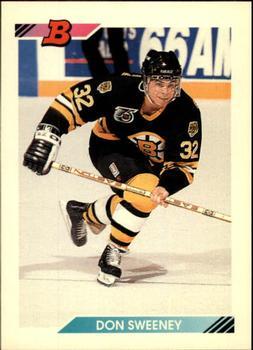 #402 Don Sweeney - Boston Bruins - 1992-93 Bowman Hockey