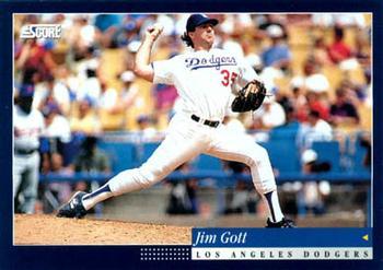#402 Jim Gott - Los Angeles Dodgers -1994 Score Baseball