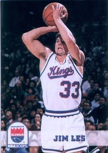 #402 Jim Les - Sacramento Kings - 1993-94 Hoops Basketball