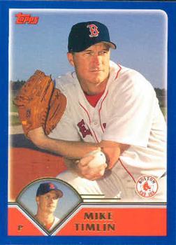#402 Mike Timlin - Boston Red Sox - 2003 Topps Baseball