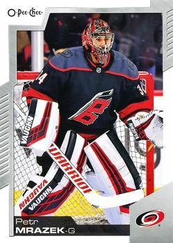 #402 Petr Mrazek - Carolina Hurricanes - 2020-21 O-Pee-Chee Hockey