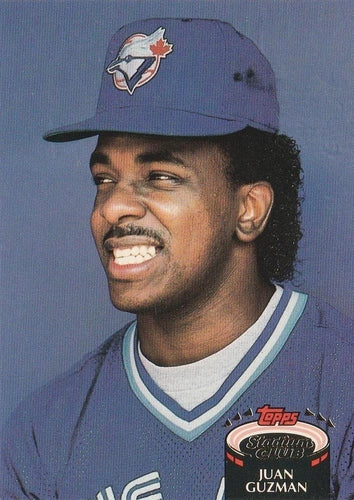 #402 Juan Guzman - Toronto Blue Jays - 1992 Stadium Club Baseball