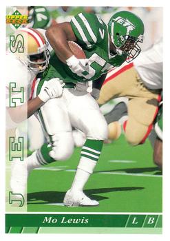 #402 Mo Lewis - New York Jets - 1993 Upper Deck Football