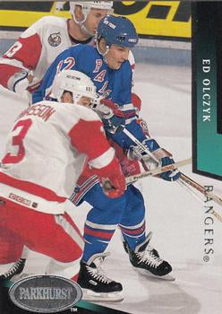 #402 Ed Olczyk - New York Rangers - 1993-94 Parkhurst Hockey
