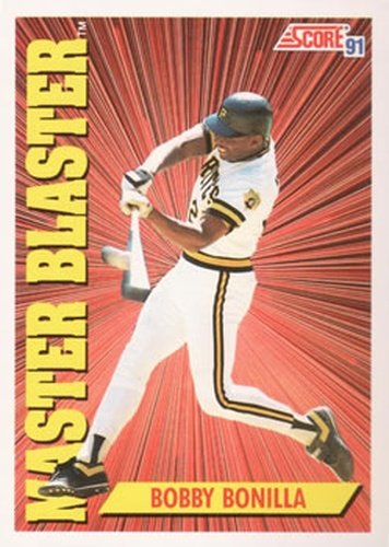 #402 Bobby Bonilla - Pittsburgh Pirates - 1991 Score Baseball
