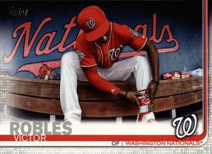 #402b Victor Robles - Washington Nationals - 2019 Topps Baseball