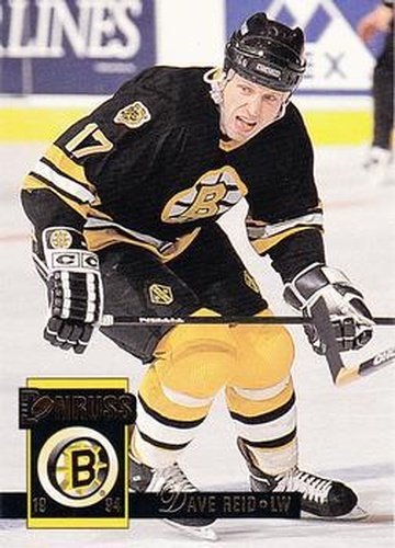 #403 Dave Reid - Boston Bruins - 1993-94 Donruss Hockey