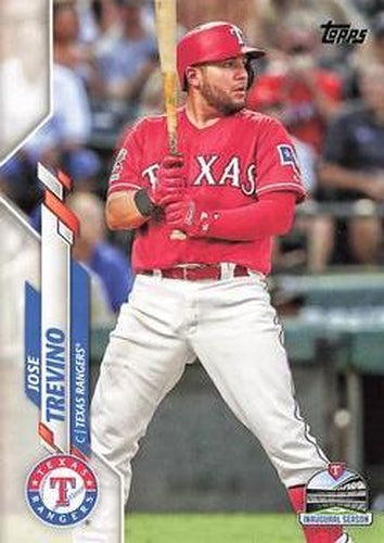 #403 Jose Trevino - Texas Rangers - 2020 Topps Baseball
