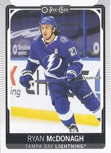 #403 Ryan McDonagh - Tampa Bay Lightning - 2021-22 O-Pee-Chee Hockey