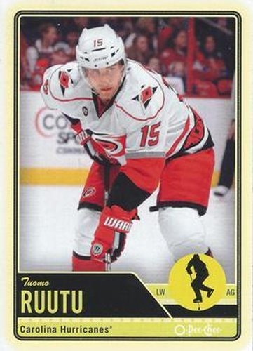 #403 Tuomo Ruutu - Carolina Hurricanes - 2012-13 O-Pee-Chee Hockey