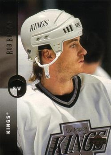 #403 Rob Brown - Los Angeles Kings - 1994-95 Upper Deck Hockey