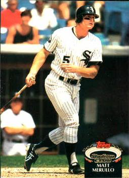 #404 Matt Merullo - Chicago White Sox - 1992 Stadium Club Baseball