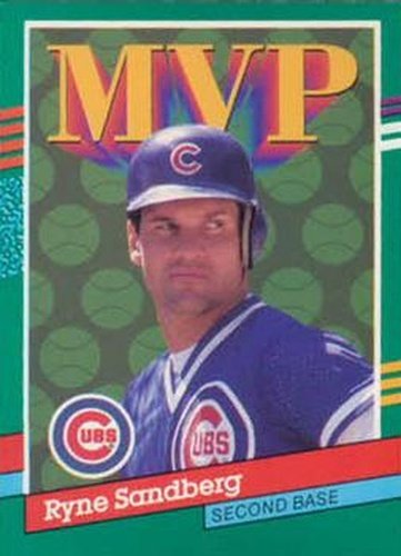 #404 Ryne Sandberg - Chicago Cubs - 1991 Donruss Baseball
