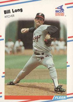 #404 Bill Long - Chicago White Sox - 1988 Fleer Baseball