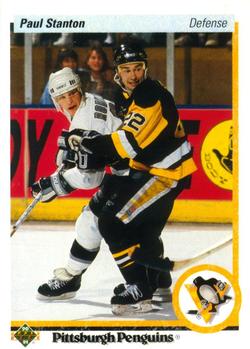 #404 Paul Stanton - Pittsburgh Penguins - 1990-91 Upper Deck Hockey