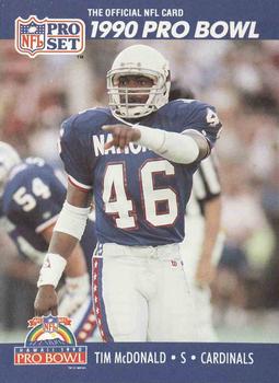 #404 Tim McDonald - Phoenix Cardinals - 1990 Pro Set Football