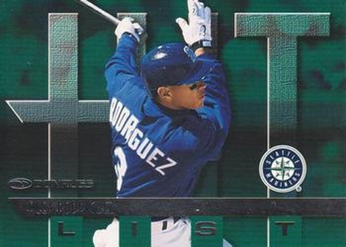 #404 Alex Rodriguez - Seattle Mariners - 1997 Donruss Baseball