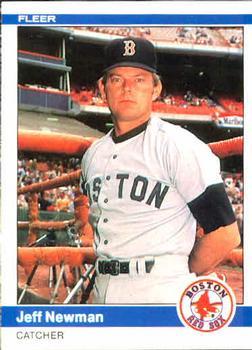 #404 Jeff Newman - Boston Red Sox - 1984 Fleer Baseball