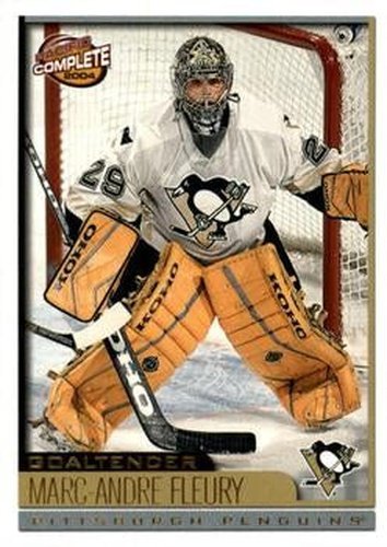#405 Marc-Andre Fleury - Pittsburgh Penguins - 2003-04 Pacific Complete Hockey