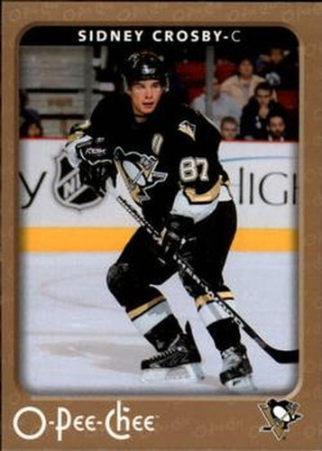 #405 Sidney Crosby - Pittsburgh Penguins - 2006-07 O-Pee-Chee Hockey