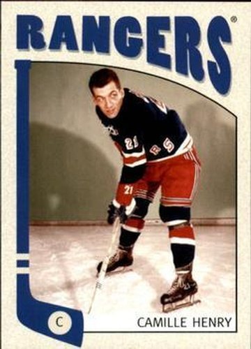 #405 Camille Henry - New York Rangers - 2004-05 In The Game Franchises US East Hockey