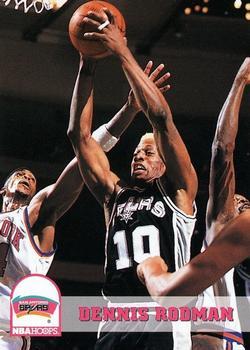 #405 Dennis Rodman - San Antonio Spurs - 1993-94 Hoops Basketball