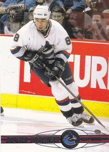 #405 Donald Brashear - Vancouver Canucks - 2000-01 Pacific Hockey