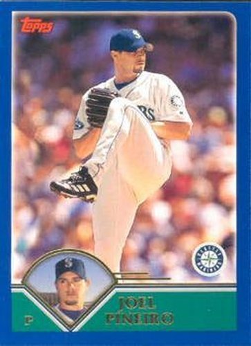 #405 Joel Pineiro - Seattle Mariners - 2003 Topps Baseball