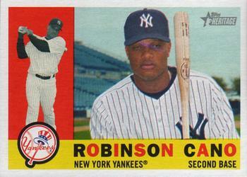 #405 Robinson Cano - New York Yankees - 2009 Topps Heritage Baseball